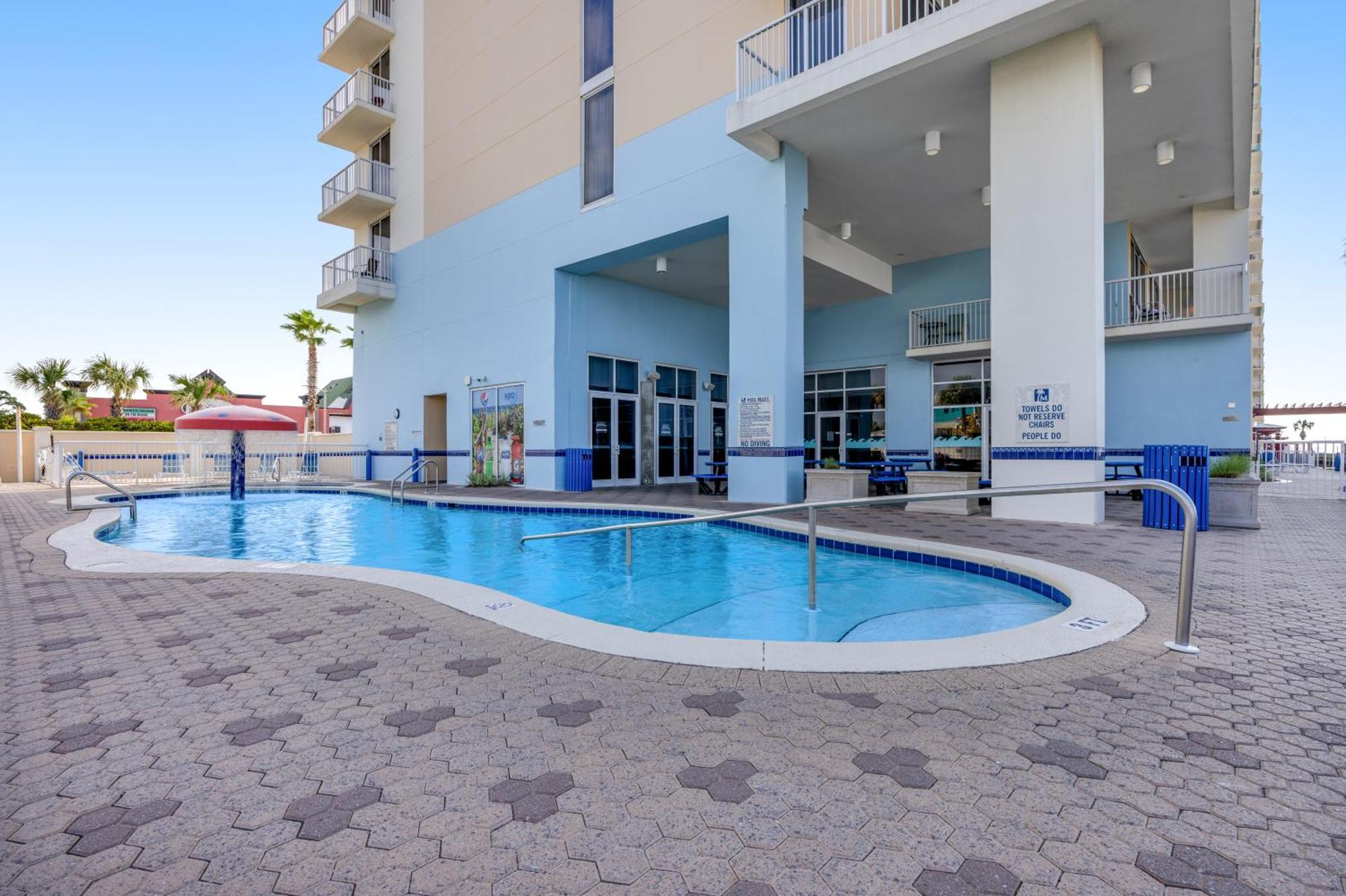 Parking Fee Included-Majestic 1-1606! Gulf Front 1Bedroom, Pool,Hot Tubs,Tennis Панама-Сити Экстерьер фото